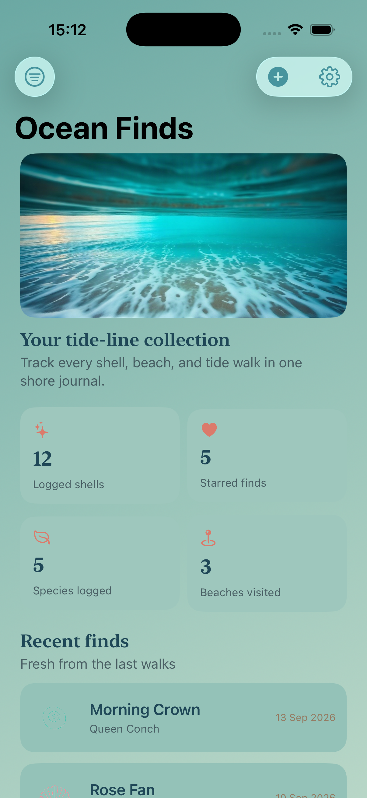 Shore Dashboard